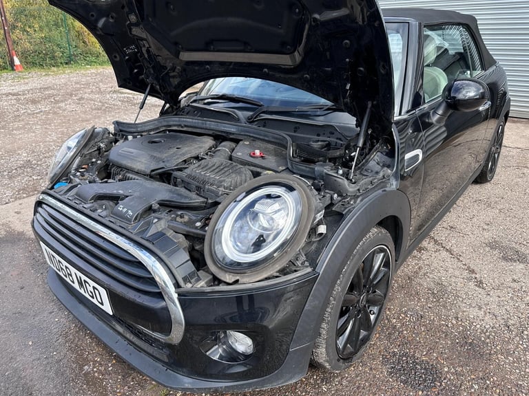 2019 68 REG MINI COOPER CONVERTIBLE 1.5 DAMAGED REPAIRABLE SALVAGE