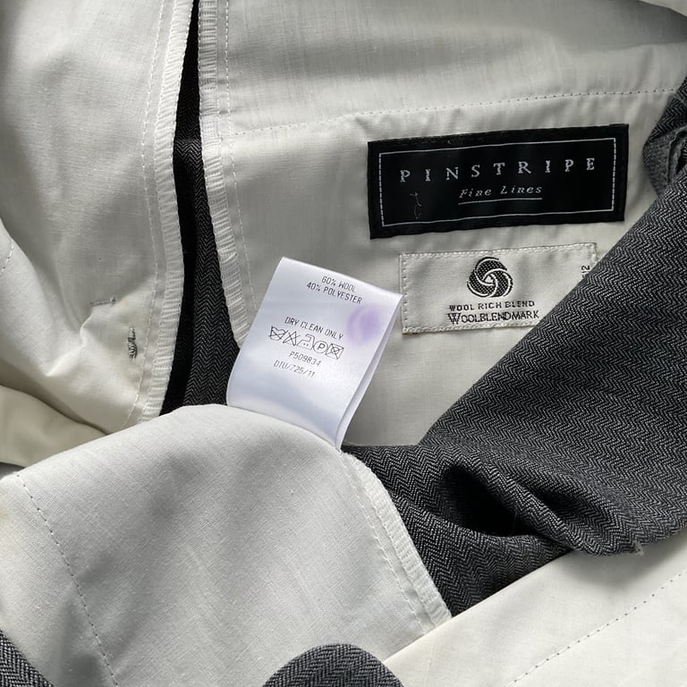 Men’s Single Breasted Grey Suit