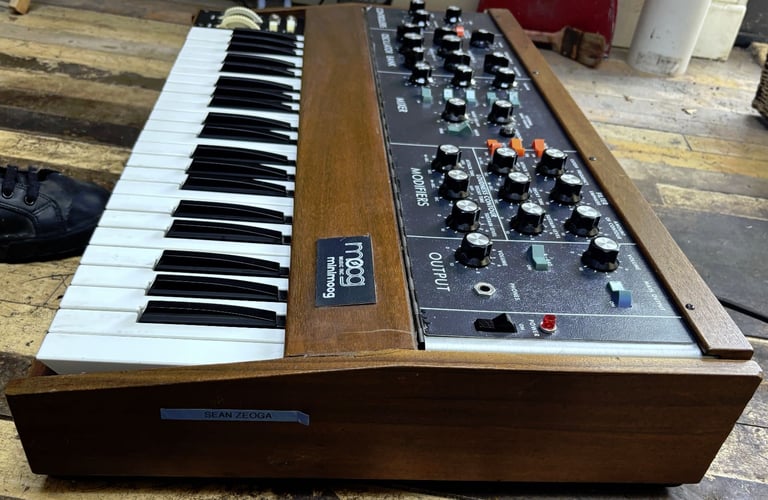 1973 moog model d minimoog S/No 3230