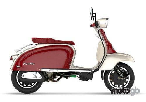 Royal Alloy TG 125cc S a Modern Classic Retro Automatic Moped Scooter For Sal...