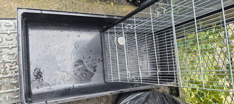 Rat/hamster cage and accessories