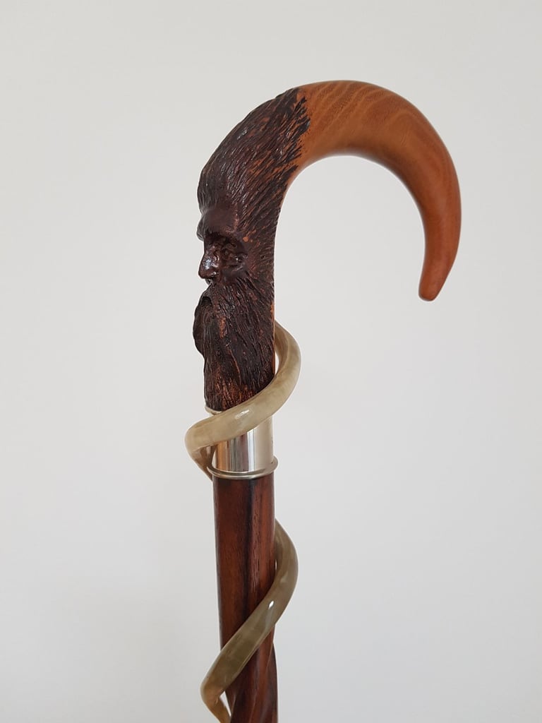 Hand made walking stick