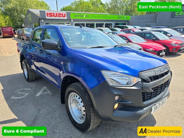 2021 Isuzu D-Max 1.9 TD Utility, 89,239 miles, 1 owner, ULEZ, Euro 6, 4x4 pickup, 6-speed ma PICK...
