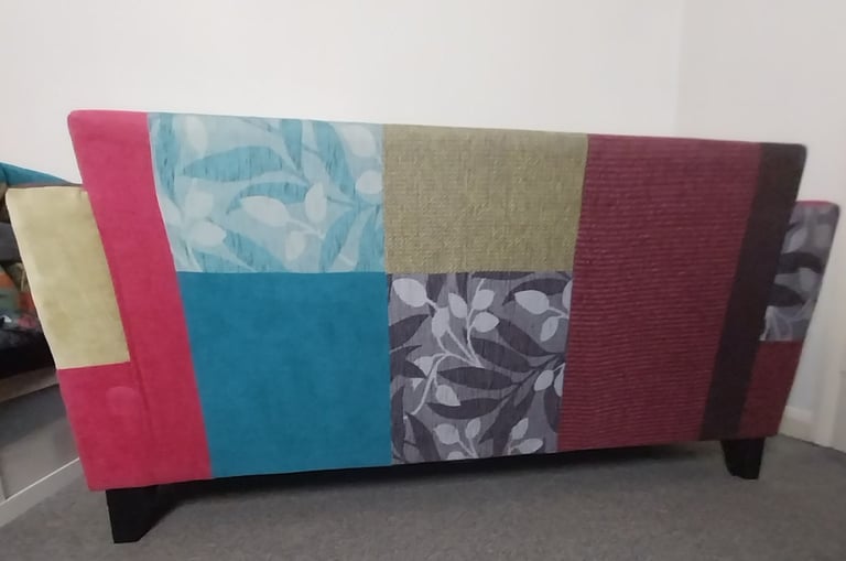 2Seater Sofa Pretty Patchwork Style RM9