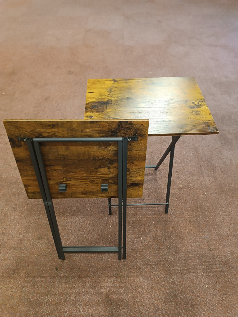 Two foldable tea/coffe tables from John Lewis