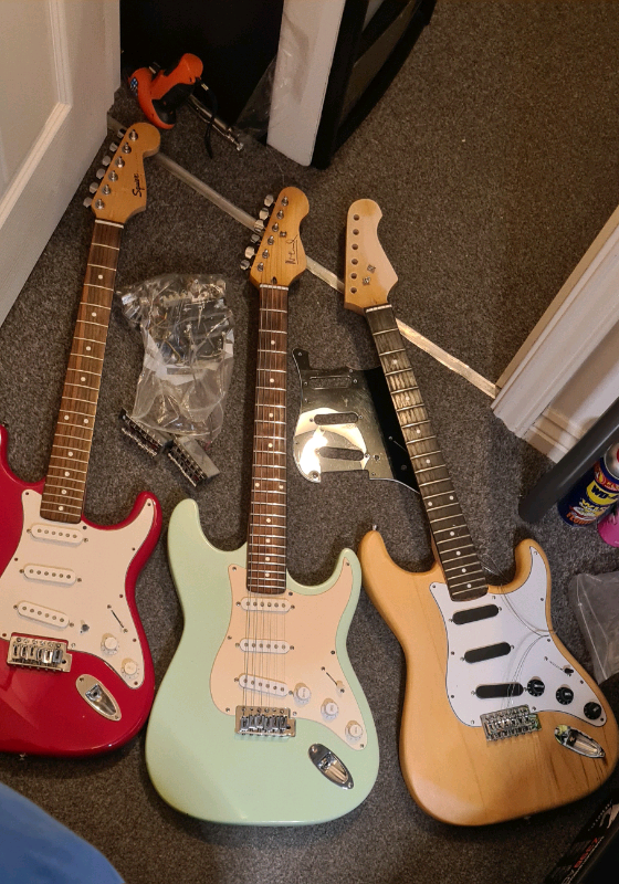 Guitars and parts 