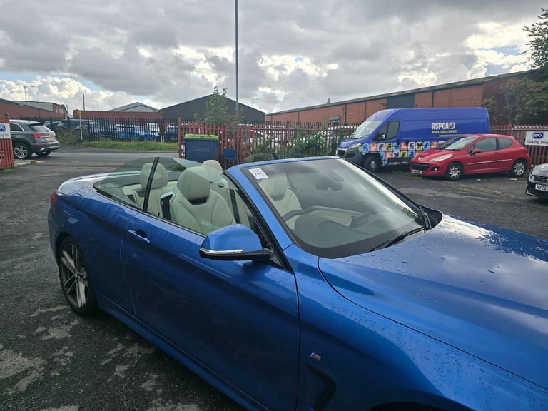 2019 BMW 4 Series 420i M Sport Convertible Auto CONVERTIBLE Petrol Automatic
