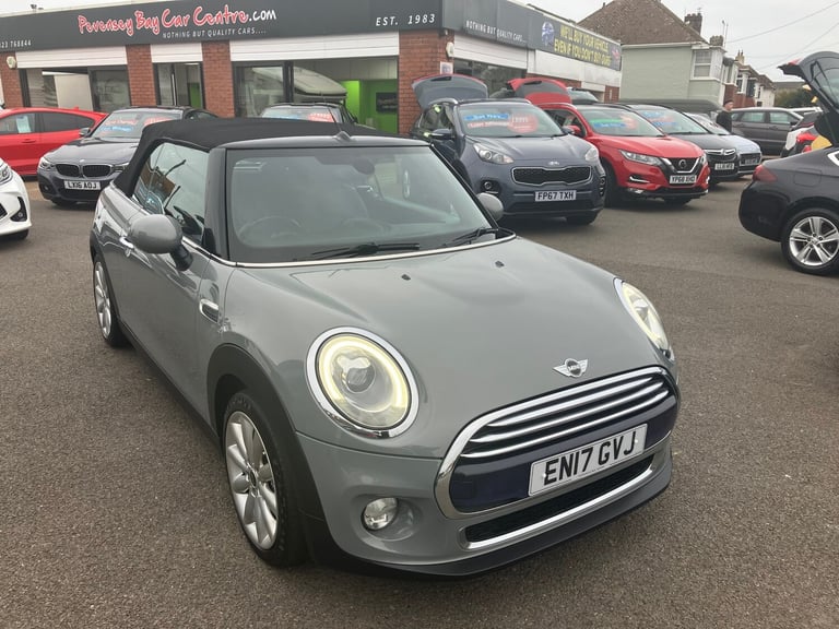 2017 Mini Convertible Cooper 2 Dr 1.5 (6) Euro 6 (s/s) (136) Petrol
