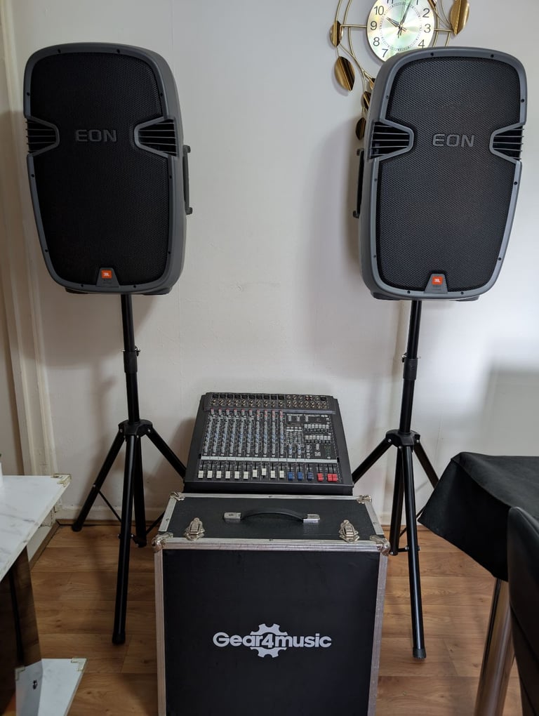 PA SYSTEM DYNACORD,JBL