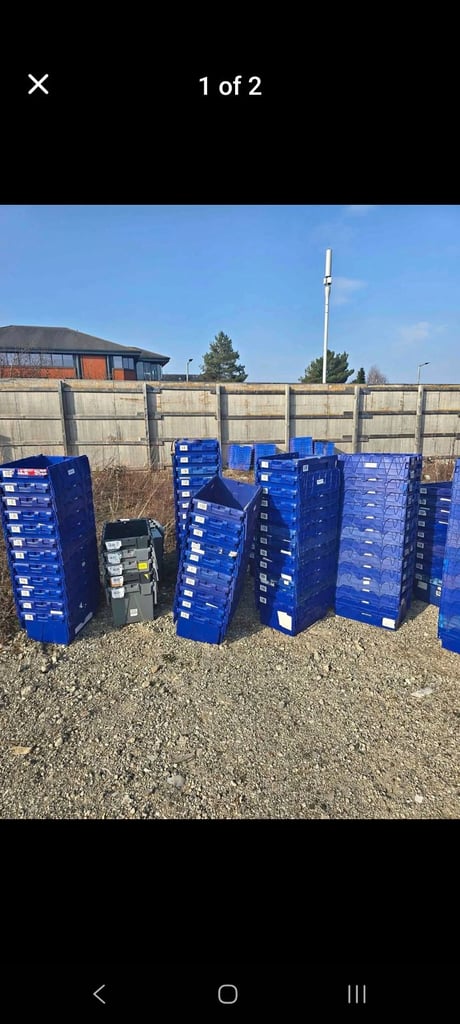 image for Crates with lids wanted