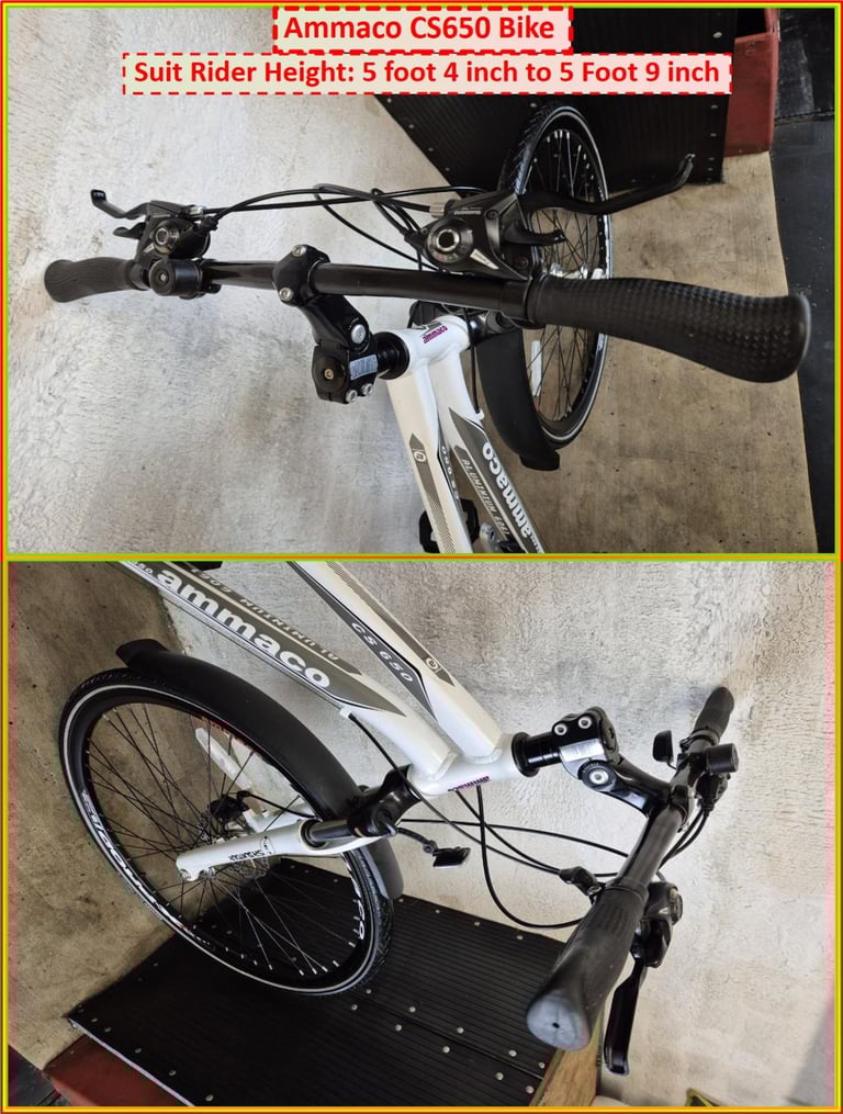 Ammaco CS650 Bike - 21 Speed – 700c wheels.