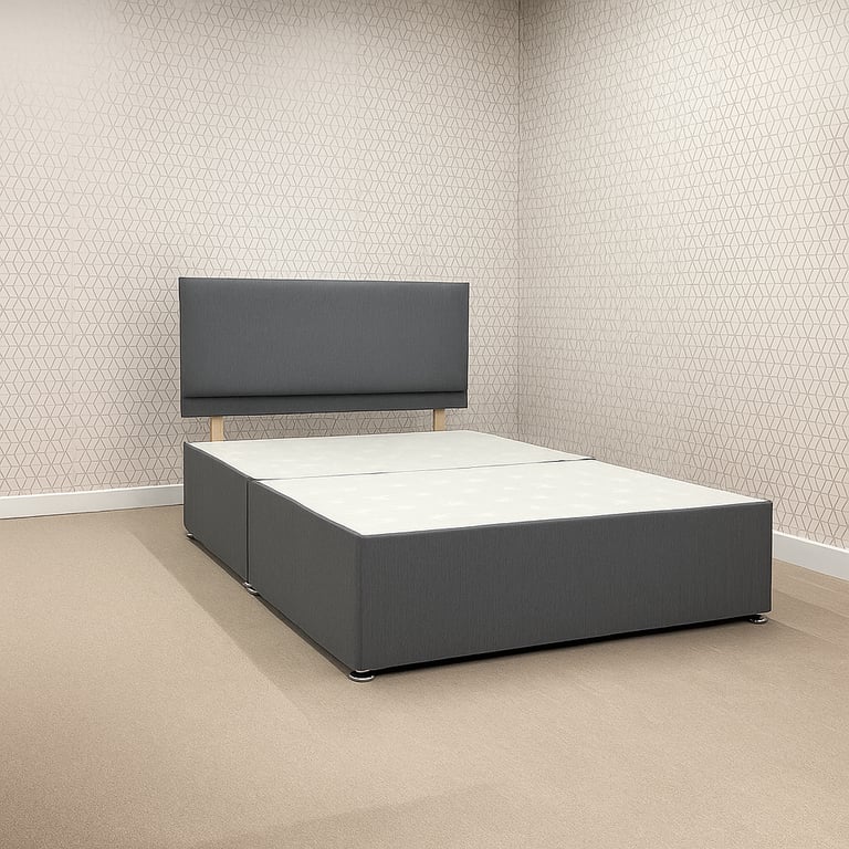image for Divan Bed with Mattress Included – Single, Small Double, Double, and King Size Comfort