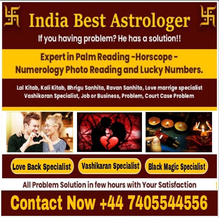 Love Back Spells Best Indian Astrologer In UK Black Magic Jinn Removal
