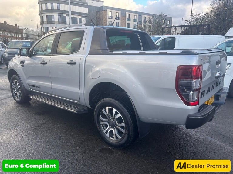 2020 Ford Ranger 2.0 EcoBlue Wildtrak in silver, 56,000 miles, 2 owners, Euro 6 ULEZ, 4x4, a PICK...