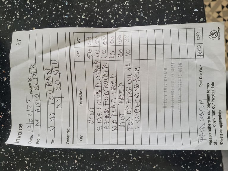 Volkswagen, TOURAN, MPV, 2011, Manual, 1598 (cc), 5 doors