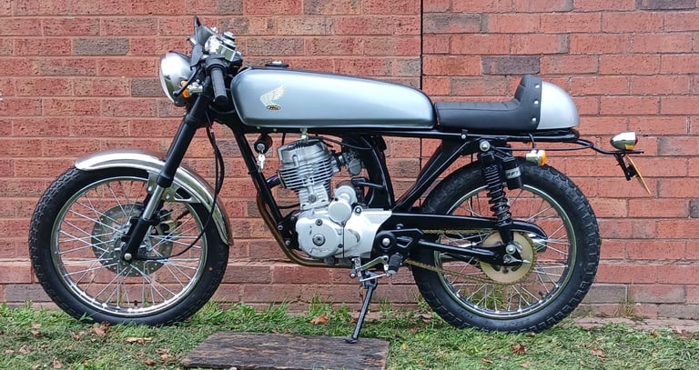 Honda CG125  cafe  racer  style  motorcycle
