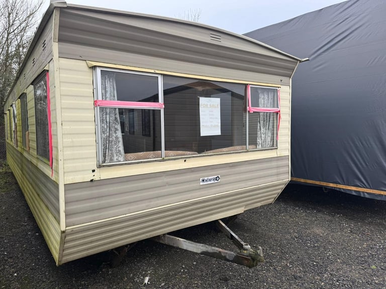Cheap 12ft wide Renovation Project Static Caravans For Private Land