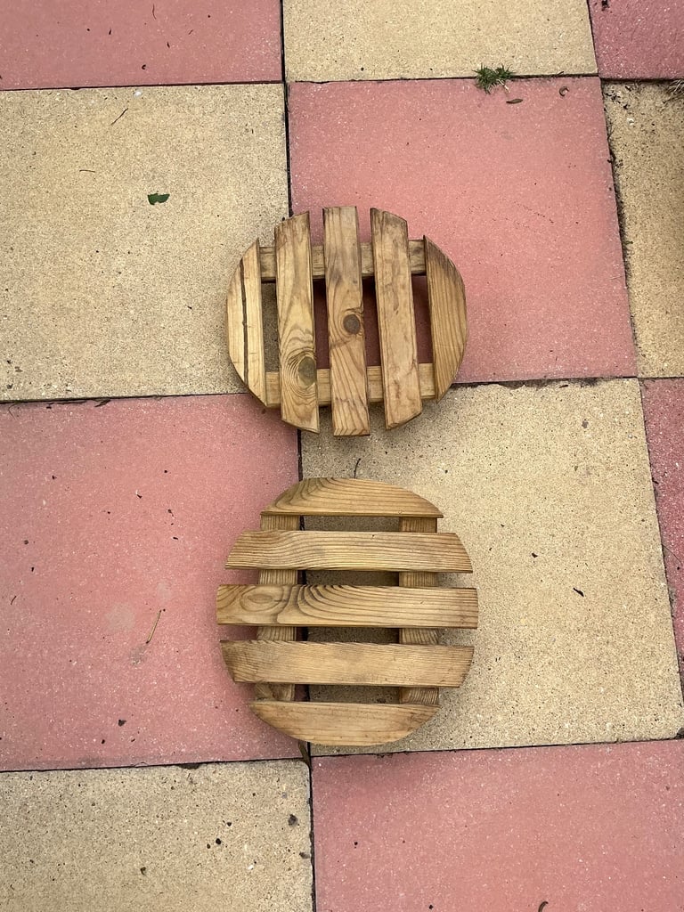 image for Wooden plant caddy’s 