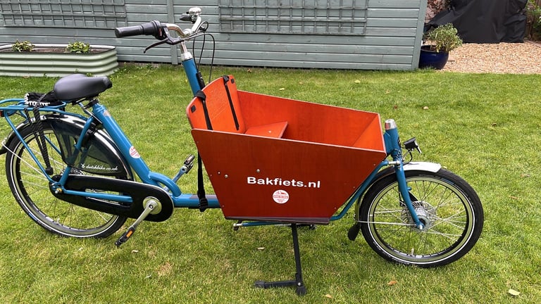 Bakfiets Cargobike Classic Short Petrol Blue