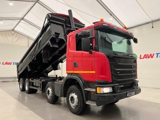 Scania G410 8x4 Sleeper Cab Steel Tipper Manual