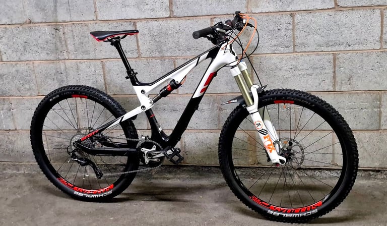 CARBON SCOTT GENIUS FOX FRONT/BACK FULL SLX NEW CONDITION SIZE MEDIUM £850