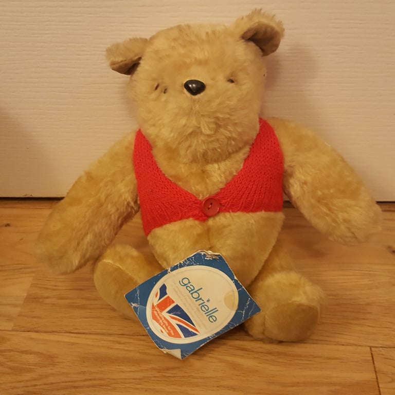 GABRIELLE WINNIE THE POOH SOFT TOY 10 INCH BEAR WITH  TAG