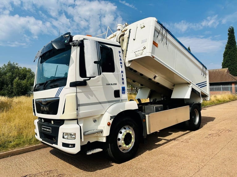 MAN TGM 18.290 2015 (65) EURO 6, 18 TON ALI INSULATED TARMAC TIPPER