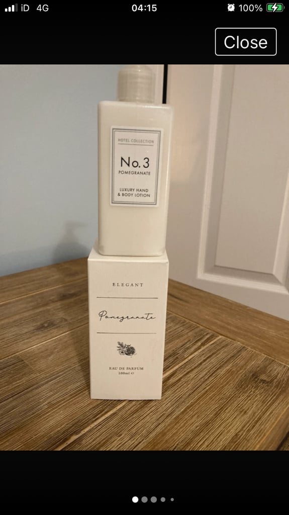 Pomegranate EDP and body/hand lotion