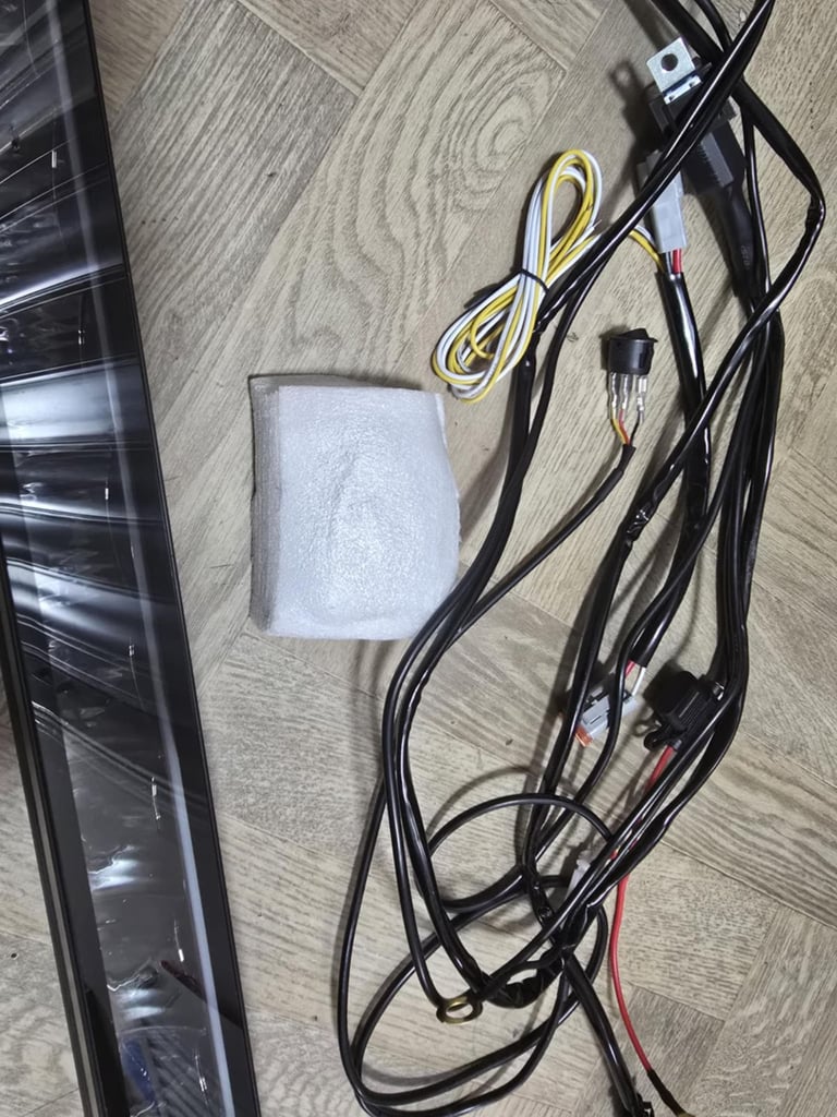 Co light 52 inch led light bar for agricultural tractors 4x4 drive vehicles