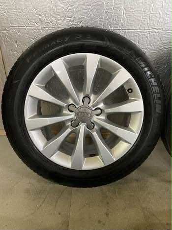 Genuine 17” Audi A6 Alloy Wheels and Tyres 