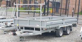 New indespension 10x5'6 builders dropside trailer 