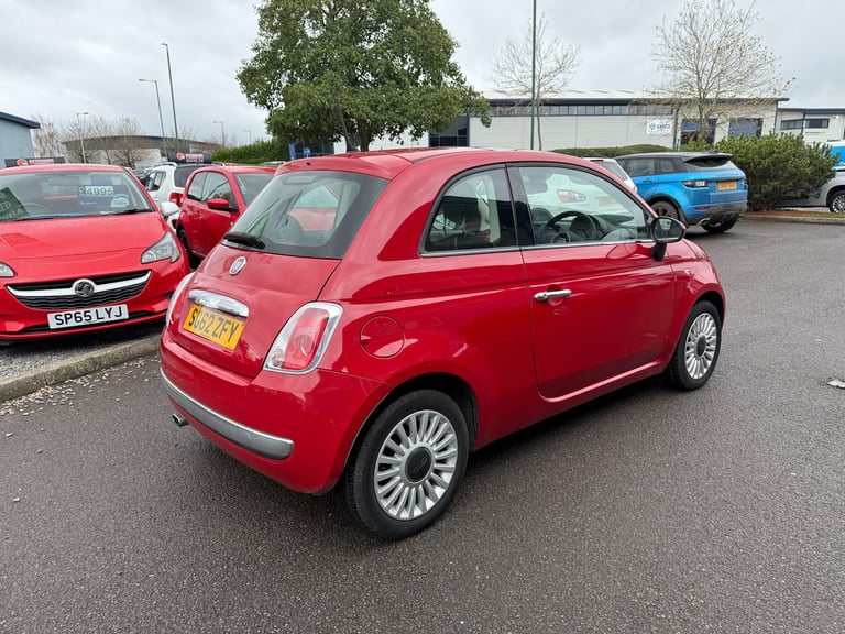 2012 Fiat 500 1.2 Lounge Hatchback 3dr Petrol Manual Euro 4 (69 bhp) Petrol