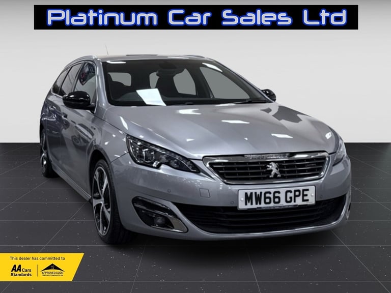 2016 PEUGEOT 308 PURETECH S/S SW GT LINE ESTATE Petrol