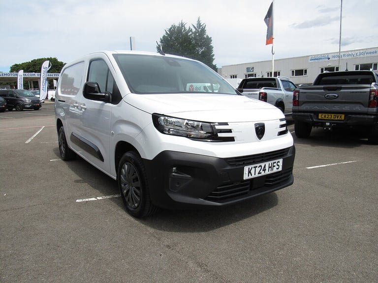 2024 Peugeot Partner BlueHDi 950 Asphalt LWB L2 EURO 6 NEW SHAPE VAN 1.5 6dr Panel Van Manual Di ...