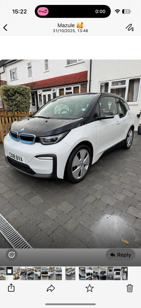 BMW, I3, Hatchback, 2018, Other, 600cc