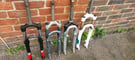 Bicycle suspension forks, 4, Spares or Repairs.