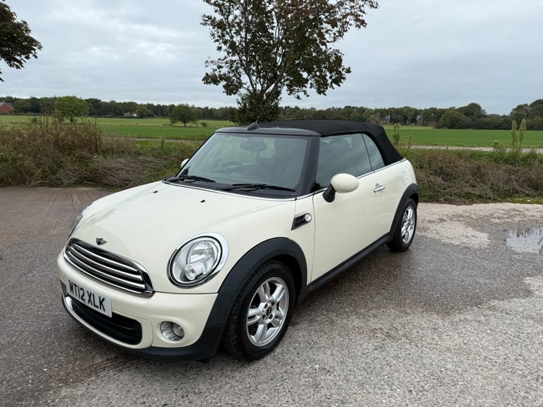 2012 MINI Convertible 1.6 One 2dr CONVERTIBLE Petrol Manual