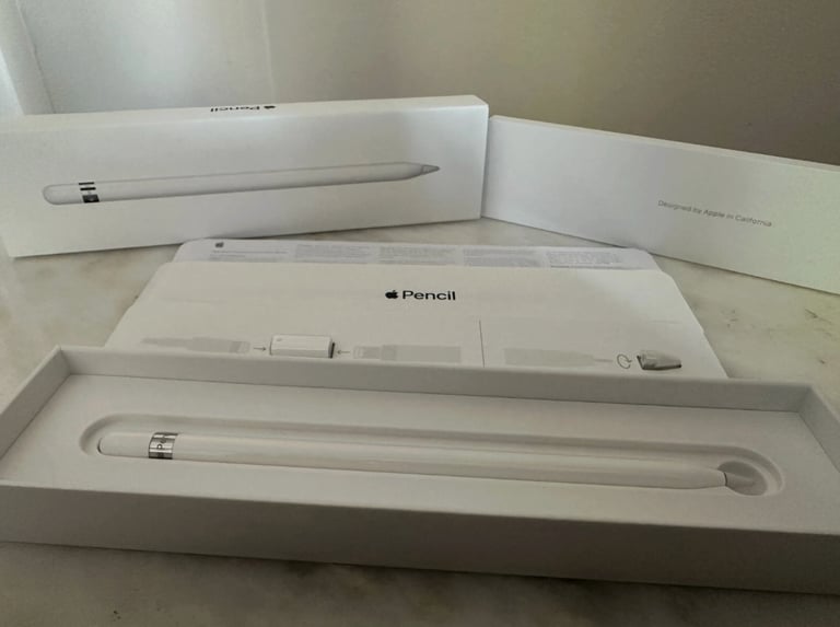 Genuine Apple Pencil 1st Generation - iPad Stylus - Box&Accessories - Authentic