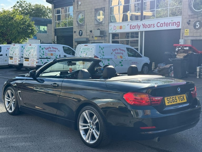 2015 BMW 4 Series 2.0 420i Sport Euro 6 (s/s) 2dr CONVERTIBLE Petrol Manual
