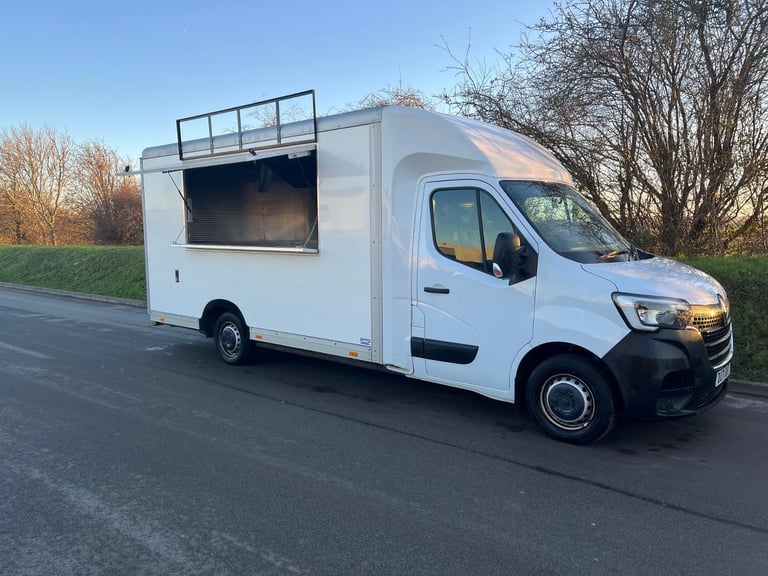 RENAULT MASTER CATERING VAN /BURGER/KEBAB/FOOD/COFFEE/71REG,EURO6,ULEZ, 