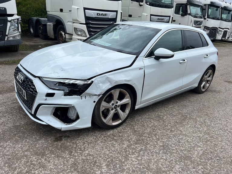 2023 AUDI A3 30 TFSI S LINE 5DR S TRONIC PETROL DAMAGED SALVAGE