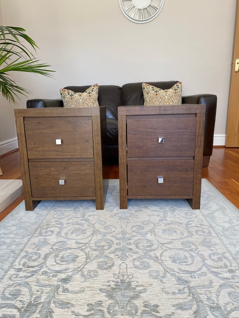 image for NEXT 2 drawer Bedside cabinets 