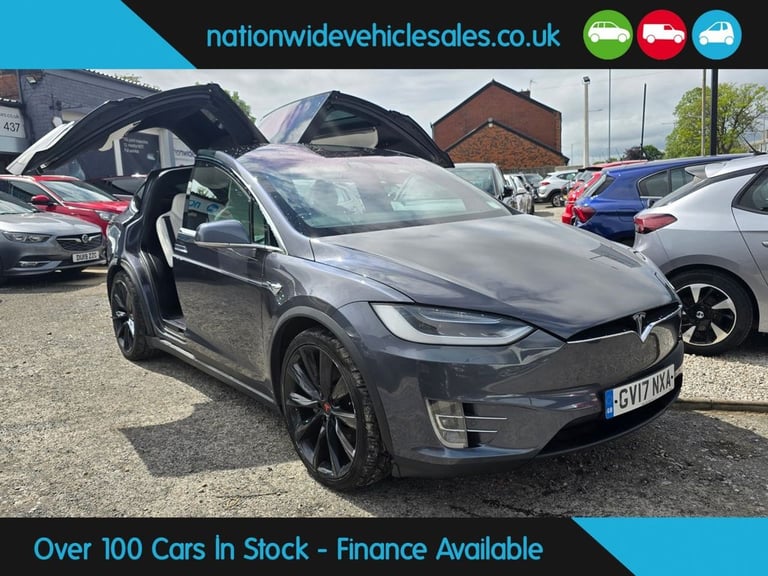 2017 Tesla Model X 90D (Dual Motor) SUV 5dr Electric Auto 4WDE (417 bhp) HATCHBACK ELECTRIC Autom...