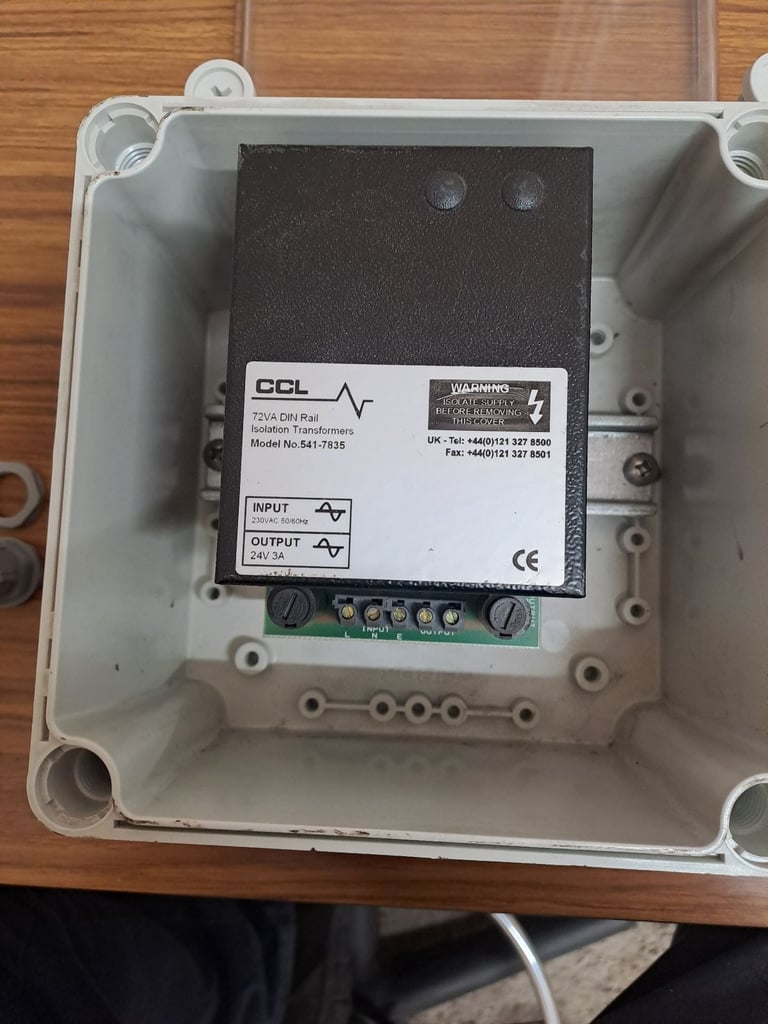 image for Ccl 24v isolation transformer 