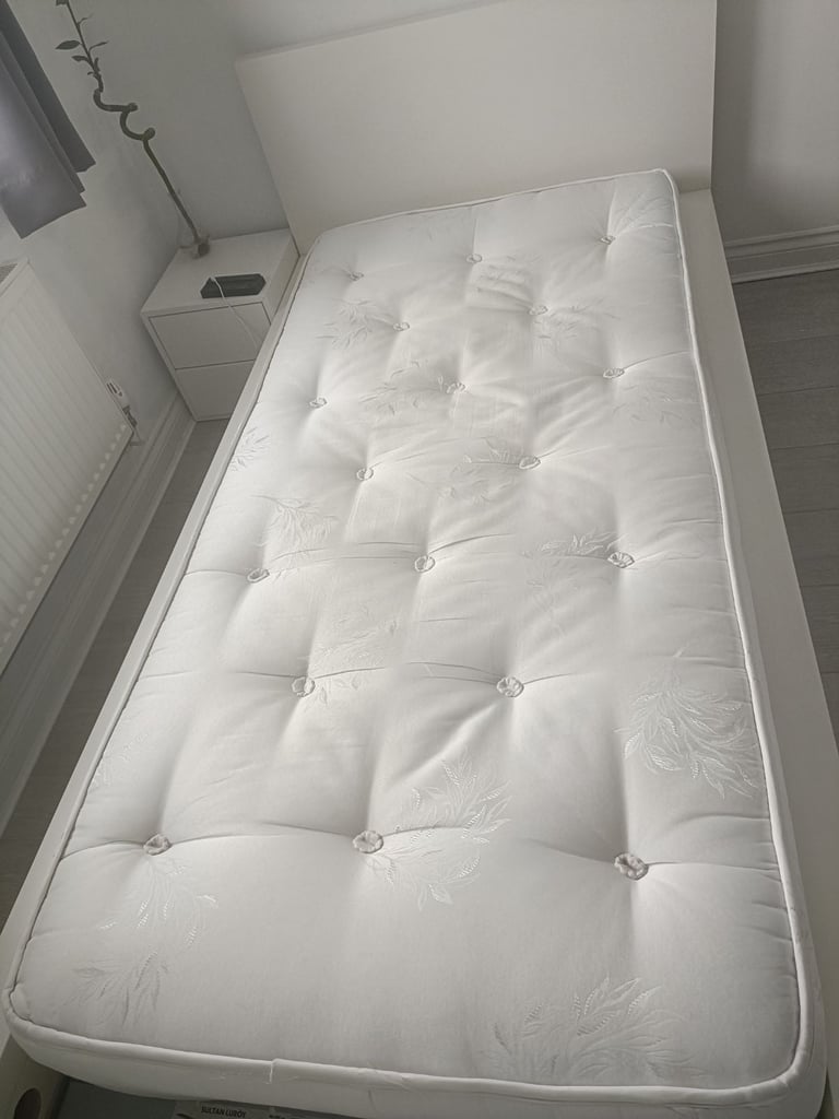 image for IKEA single bed with mattress 