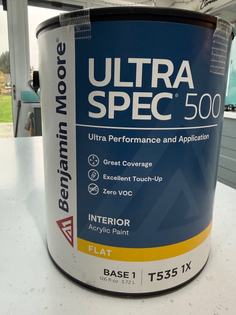 Brand new Benjamin Moore Ultra Spec 500