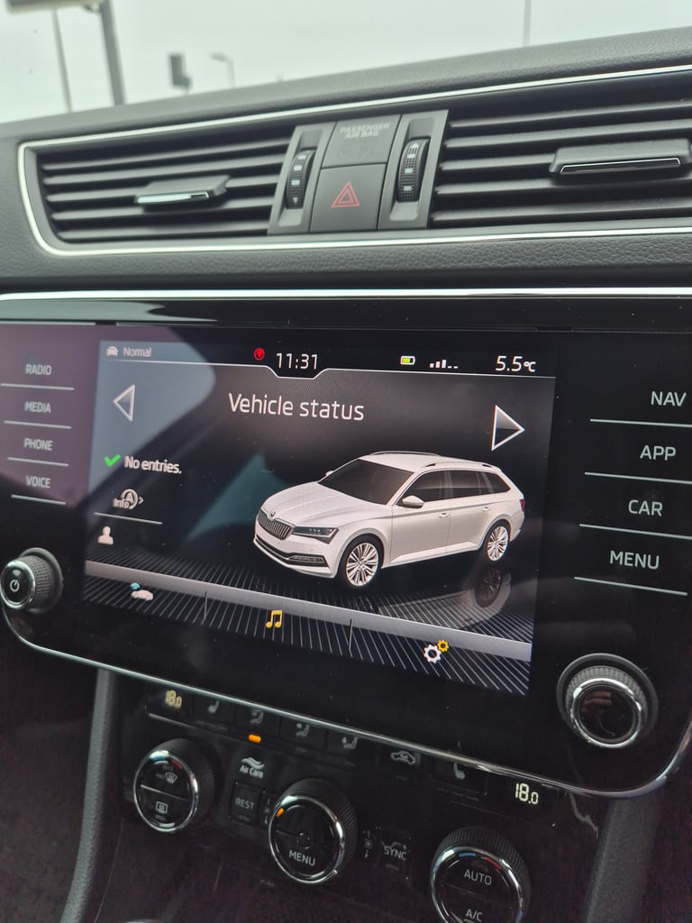 SKODA SUPERB , 2.0TDI, 93K MILES , LONG MOT 