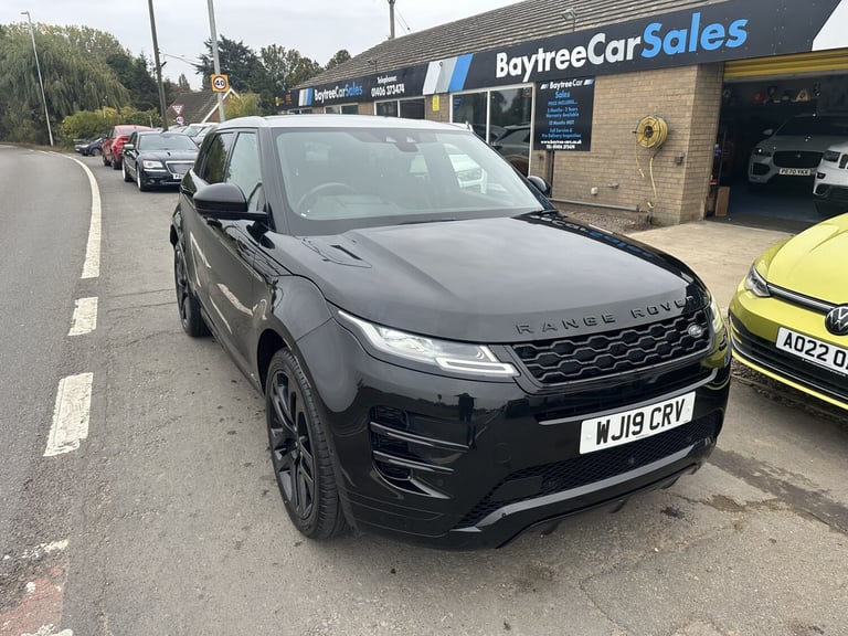 LAND ROVER RANGE ROVER EVOQUE 2.0 D240 R-Dynamic S Black Auto Diesel 2019