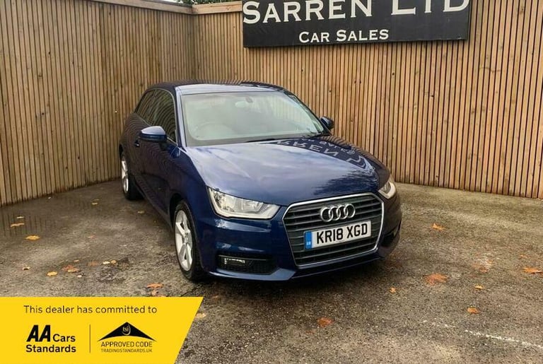 2018 Audi A1 1.0 TFSI Sport Euro 6 (s/s) 3dr HATCHBACK Petrol Manual