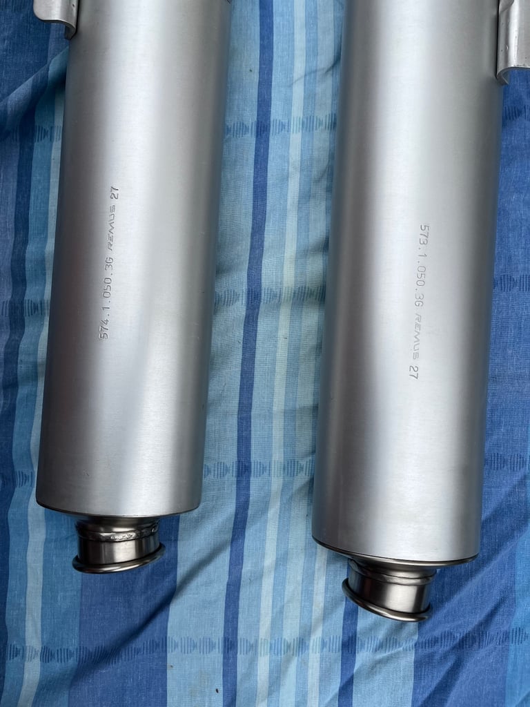 Ducati monster 695 OEM exhaust muffler system
